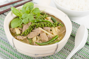 Jungle Curry (Kaeng Pa) - Northern Thai pork curry