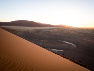 Sand dunes namibia