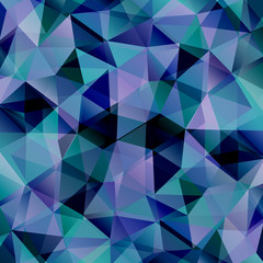 Abstract Geometrical Multicolored Background