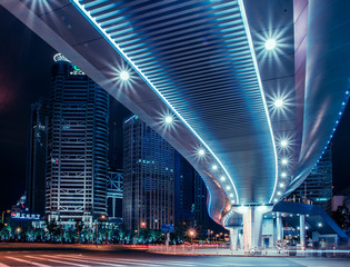 The night view