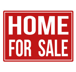 Home for sale sign