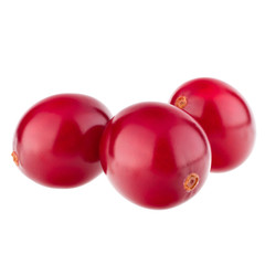 cranberry  isolated on white background cutout