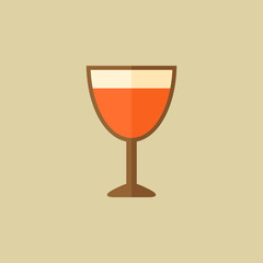 Wine. Food Flat Icon
