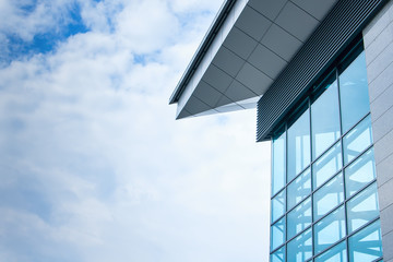 building against blue sky