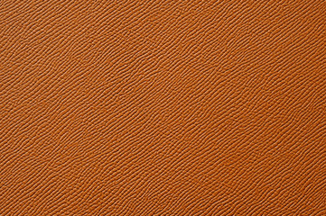 Closeup of seamless brown leather texture