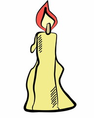 doodle candle