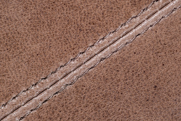 sewing leather