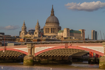 Blackfriars Bridge and St. Paul's Cathedral