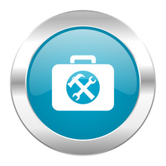 Obraz premium toolkit internet blue icon
