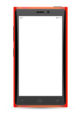 Smartphone color mockup realistic