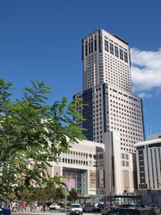 札幌駅とＪＲタワー