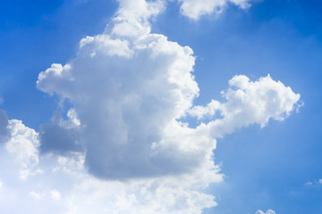 Blue Sky on top of White Clouds - Thailand