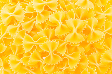 Pasta isolated on white background