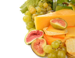 Cheese and fruit