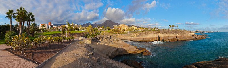 Beach Las Americas in Tenerife island - Canary © Nikolai Sorokin