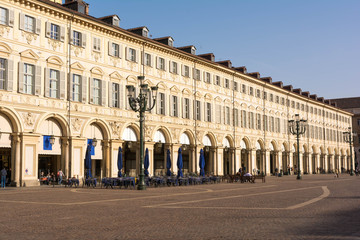 Fototapeta na wymiar San Carlo Square, Turin