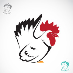 Vector image of an chicken