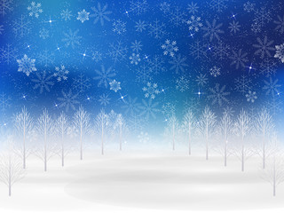 雪　クリスマス　背景