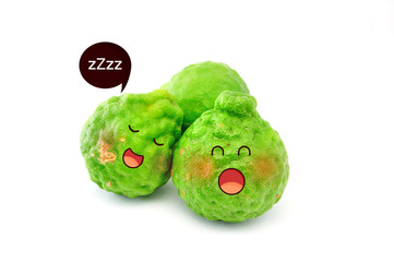 Bergamot (Kaffir lime) in Expression Face