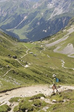 sentier de montagne