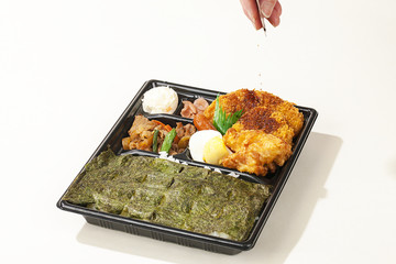 日本のお弁当・のり弁当