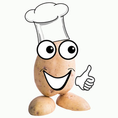 little potato man chef