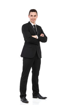 Businessman Standing With Arms Crossed