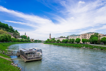 Naklejka premium オーストリア ザルツブルク Salzburg Austria