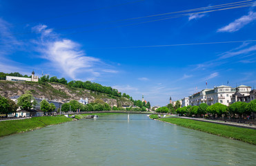 Naklejka premium オーストリア ザルツブルク Salzburg Austria