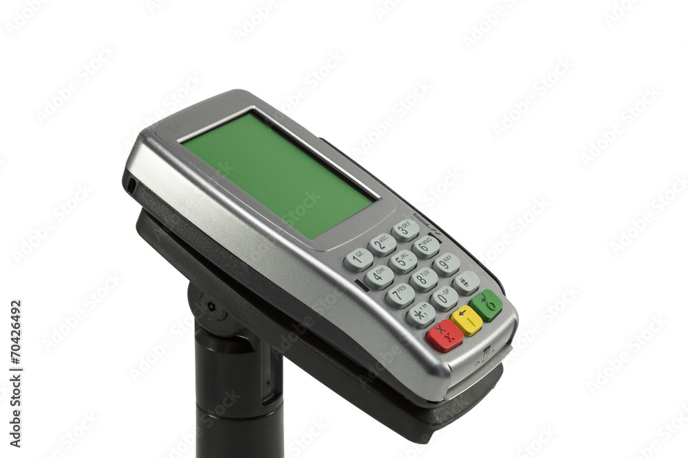 Poster Credit card terminal