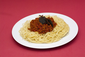 Spaghetti bolognese