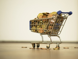 Kleingeld @ Einkaufswagen