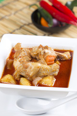 Chicken yellow curry