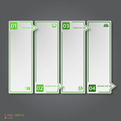 Number Banners Template