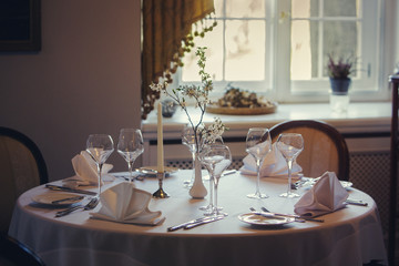 Elegant table set