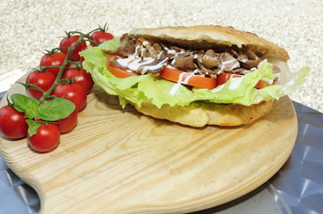 Panino kebab