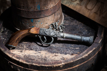 Old vintage gun