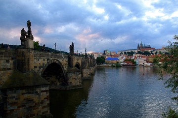 Fototapeta na wymiar old Prague