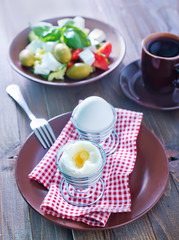 boiled eggs