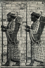 Immortal Guard (palace of Artaxerxes II at  ancient Susa)