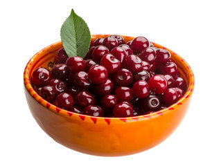 Cherry in the bowl