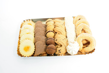 Vassoio di biscotti