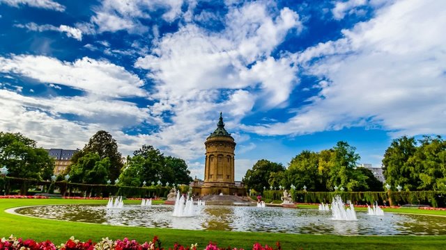 TL - Rosengarten in Mannheim
