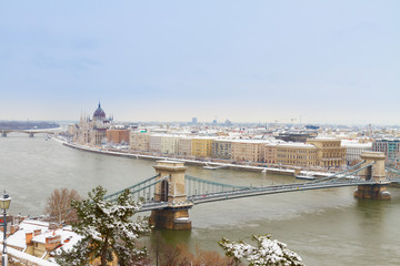 cityscape of  Budapest