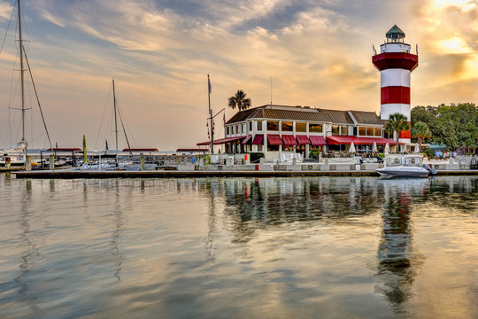 Fototapeta Lighthouse on Hilton Head Island