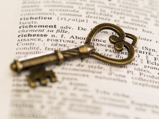 clé pour la richesse