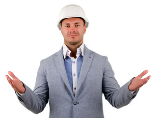 Middle Age Male Engineer Looking at Camera