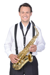 Fototapeta premium Saxophone player