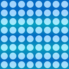 Blue polka dots background