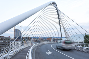 Naklejka premium Suspension Bridge